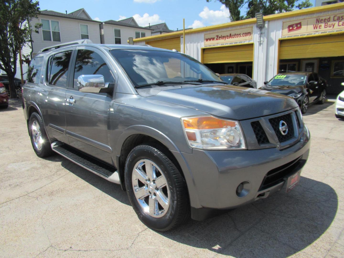 2015 Gray /Black Nissan Armada SL 2WD (5N1BA0ND4FN) with an 5.6L V8 DOHC 32V FFV engine, Automatic transmission, located at 1511 North Shepherd Dr., Houston, TX, 77008, (281) 657-1221, 29.798361, -95.412560 - 2015 NISSAN ARMADA SV-SL-PLATINUMVIN: 5N1BA0ND4FN6019714 DOOR WAGON-SPORT UTILITY5.6L V8 F DOHC 32VFLEX FUELREAR WHEEL DRIVE - Photo#18