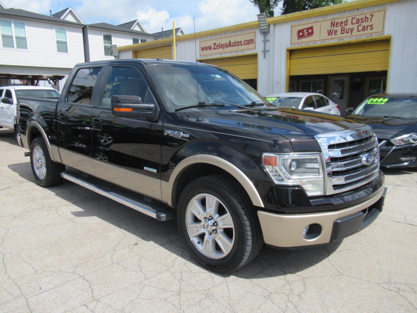 2013 Black /Tan Ford F-150 (1FTFW1CT3DK) , located at 1511 North Shepherd Dr., Houston, TX, 77008, (281) 657-1221, 29.798361, -95.412560 - Photo#29