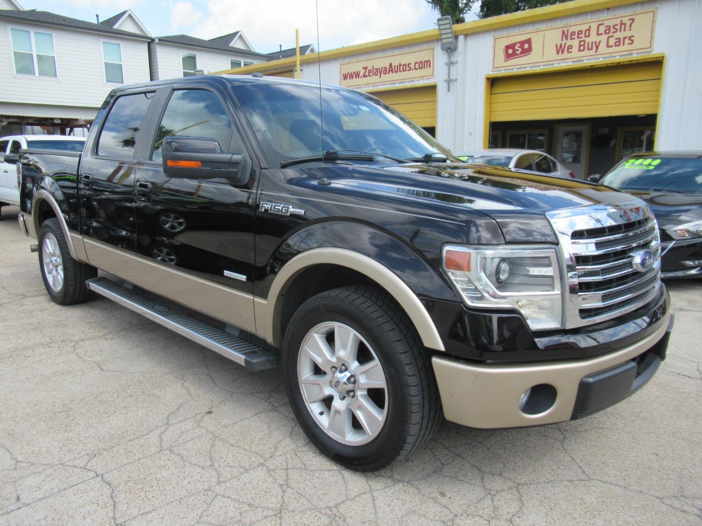 2013 Black /Tan Ford F-150 (1FTFW1CT3DK) , located at 1511 North Shepherd Dr., Houston, TX, 77008, (281) 657-1221, 29.798361, -95.412560 - Photo#19