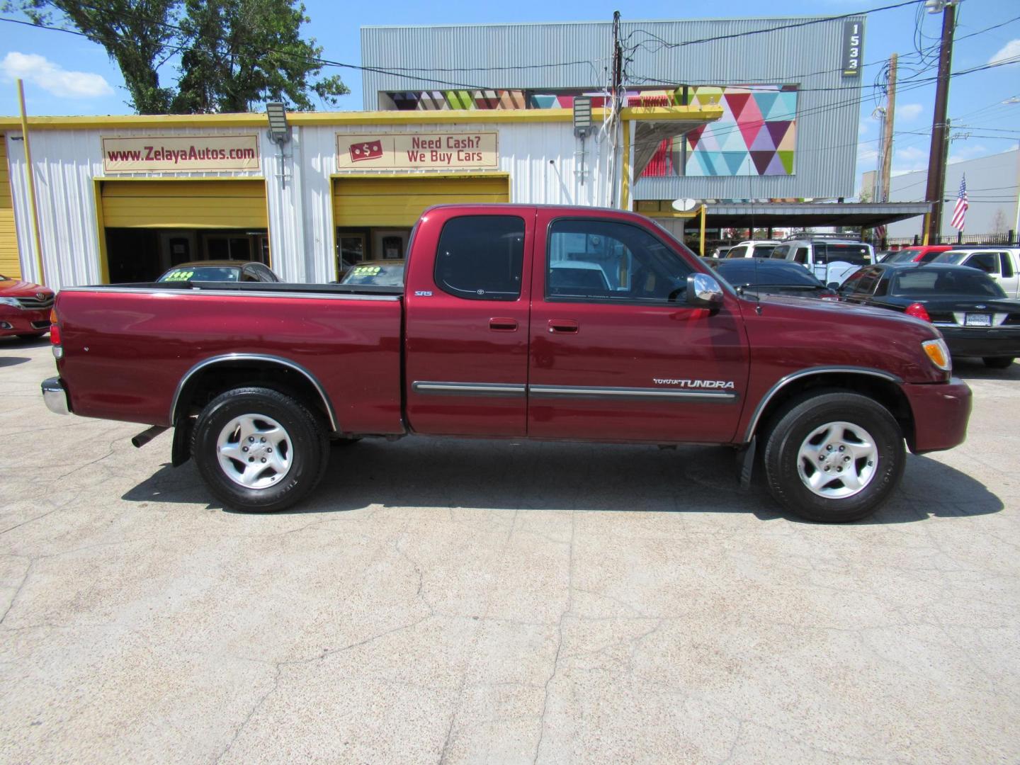 2003 /Gray Toyota Tundra SR5 Access Cab 2WD (5TBRT34183S) with an 4.7L V8 DOHC 32V engine, located at 1511 North Shepherd Dr., Houston, TX, 77008, (281) 657-1221, 29.798361, -95.412560 - 2003 Toyota Tundra SR5 Access Cab 2WD EXT CAB PICKUP 4-DR 4.7L V8 DOHC 32V V8 Automatic RWD - Photo#0