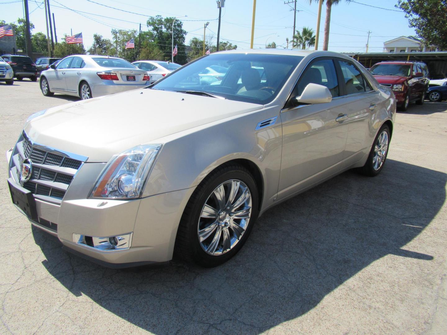 2009 /Tan Cadillac CTS 3.6L SIDI with Navigation (1G6DV57V090) with an 3.6L V6 DOHC 24V engine, Automatic transmission, located at 1511 North Shepherd Dr., Houston, TX, 77008, (281) 657-1221, 29.798361, -95.412560 - VIN: 1G6DV57V090128899 1 G 6 D V 5 7 V 0 9 0 1 2 8 8 9 9 SEDAN 4 DR 3.6L V6 F DOHC 24V GASOLINE REAR WHEEL DRIVE - Photo#21