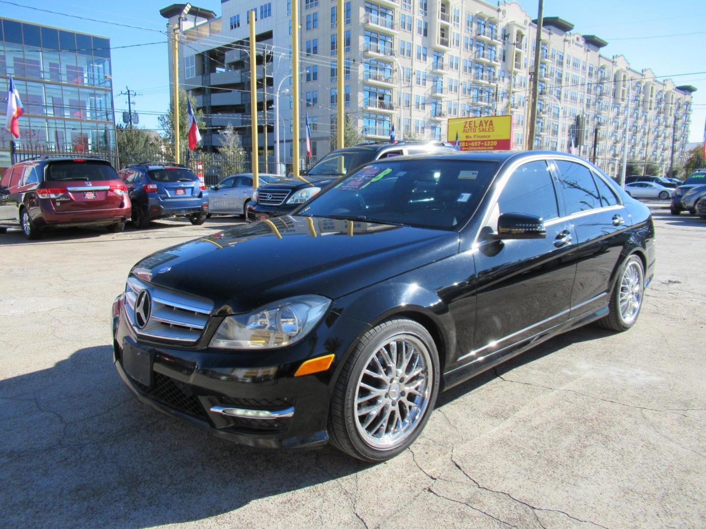 2013 Black /Black Mercedes-Benz C-Class C250 Sport Sedan (WDDGF4HB2DG) with an 1.8L I4 F DOHC 16V engine, Automatic transmission, located at 1511 North Shepherd Dr., Houston, TX, 77008, (281) 657-1221, 29.798361, -95.412560 - 2013 MERCEDES-BENZ C-CLASS C 250 SPORT VIN: WDDGF4HB2DG133646 W D D G F 4 H B 2 D G 1 3 3 6 4 6 SEDAN 4 DR 1.8L I4 F DOHC 16V GASOLINE REAR WHEEL DRIVE - Photo#26