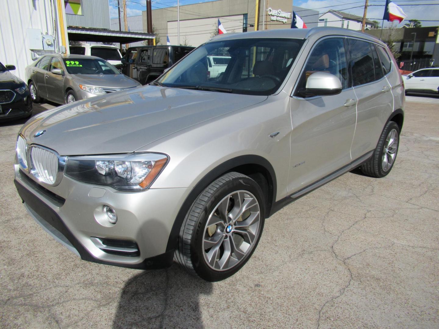 2015 Gold /Brown BMW X3 xDrive28i (5UXWX9C51F0) with an 2.0L L4 DOHC 16V engine, 8-Speed Automatic transmission, located at 1511 North Shepherd Dr., Houston, TX, 77008, (281) 657-1221, 29.798361, -95.412560 - 2015 BMW X3 XDRIVE28I VIN: 5UXWX9C51F0D52208 5 U X W X 9 C 5 1 F 0 D 5 2 2 0 8 4 DOOR WAGON/SPORT UTILITY 2.0L I4 F DOHC 16V GASOLINE ALL WHEEL DRIVE - Photo#15