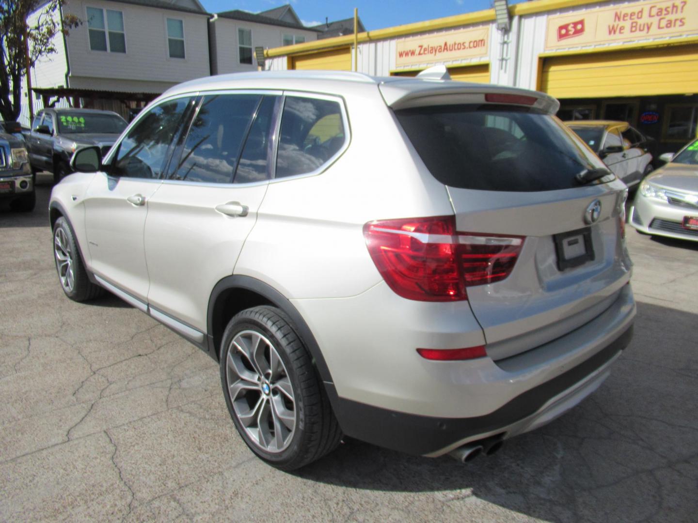 2015 Gold /Brown BMW X3 xDrive28i (5UXWX9C51F0) with an 2.0L L4 DOHC 16V engine, 8-Speed Automatic transmission, located at 1511 North Shepherd Dr., Houston, TX, 77008, (281) 657-1221, 29.798361, -95.412560 - 2015 BMW X3 XDRIVE28I VIN: 5UXWX9C51F0D52208 5 U X W X 9 C 5 1 F 0 D 5 2 2 0 8 4 DOOR WAGON/SPORT UTILITY 2.0L I4 F DOHC 16V GASOLINE ALL WHEEL DRIVE - Photo#18