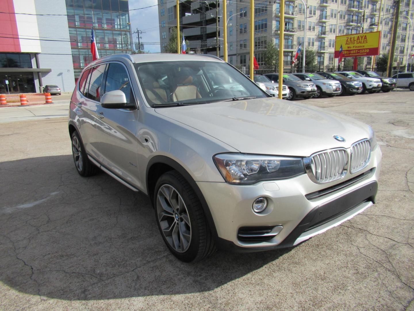 2015 Gold /Brown BMW X3 xDrive28i (5UXWX9C51F0) with an 2.0L L4 DOHC 16V engine, 8-Speed Automatic transmission, located at 1511 North Shepherd Dr., Houston, TX, 77008, (281) 657-1221, 29.798361, -95.412560 - 2015 BMW X3 XDRIVE28I VIN: 5UXWX9C51F0D52208 5 U X W X 9 C 5 1 F 0 D 5 2 2 0 8 4 DOOR WAGON/SPORT UTILITY 2.0L I4 F DOHC 16V GASOLINE ALL WHEEL DRIVE - Photo#20