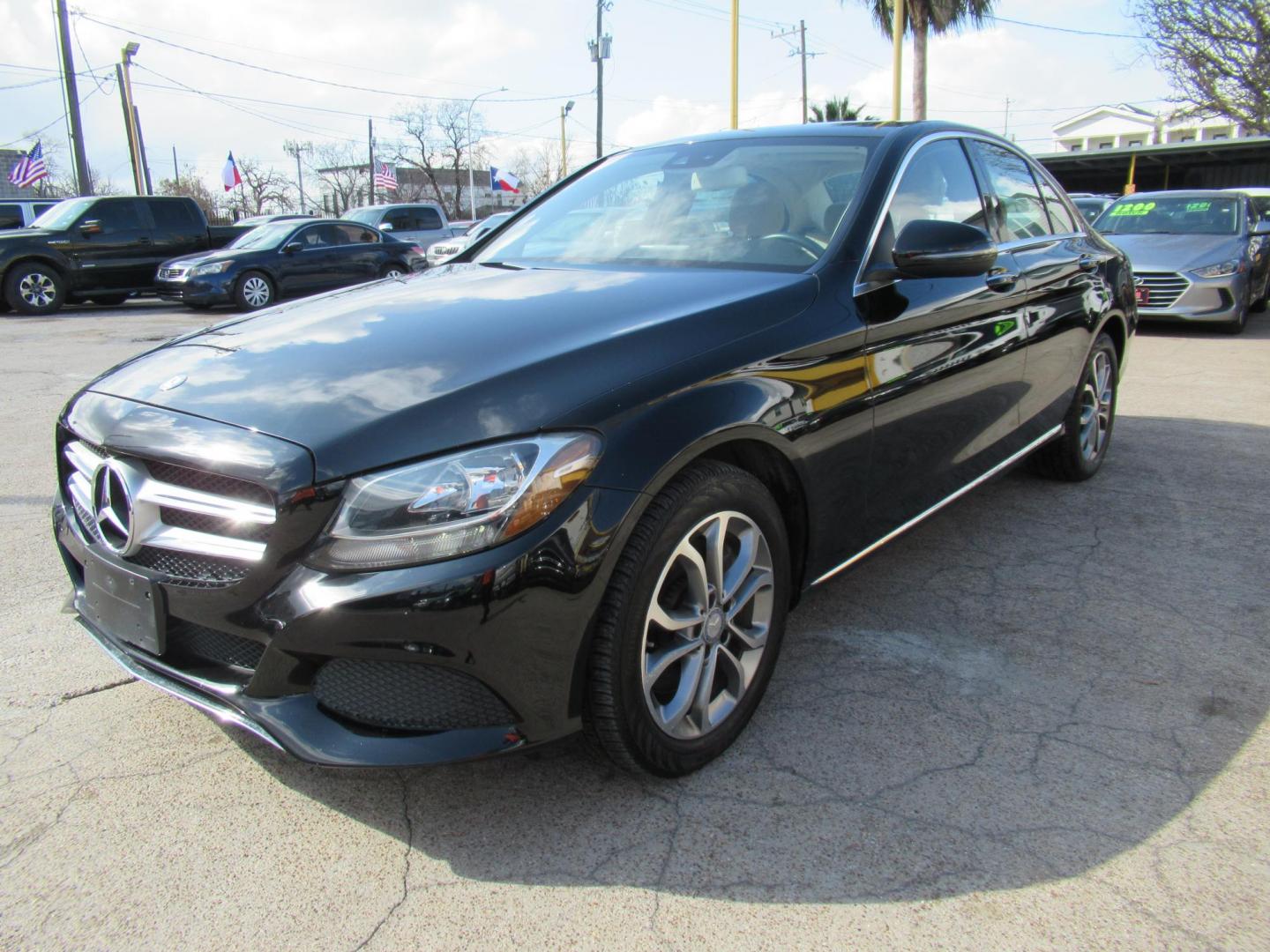 2016 Black /Black Mercedes-Benz C-Class C300 4MATIC Sedan (55SWF4KB6GU) with an 2.0L L4 DOHC 16V engine, 7A transmission, located at 1511 North Shepherd Dr., Houston, TX, 77008, (281) 657-1221, 29.798361, -95.412560 - 2016 MERCEDES-BENZ C-CLASS C 300 4MATIC VIN: 55SWF4KB6GU137937 5 5 S W F 4 K B 6 G U 1 3 7 9 3 7 SEDAN 4 DR 2.0L I4 F DOHC 16V GASOLINE ALL WHEEL DRIVE - Photo#22