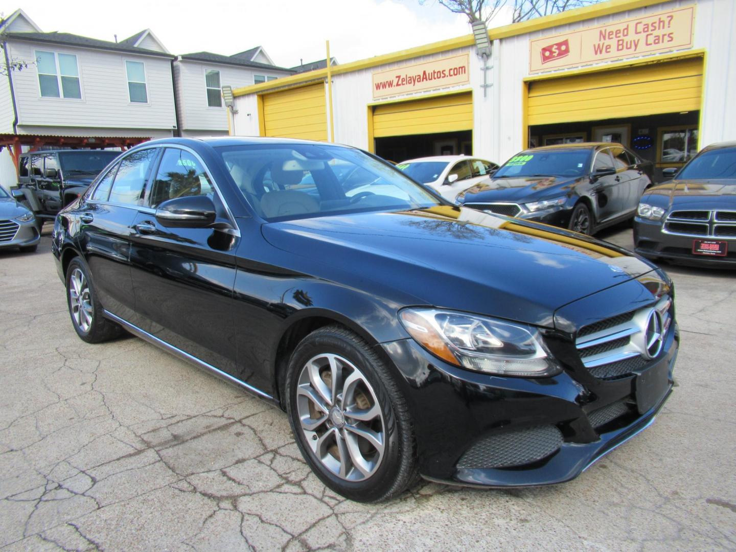 2016 Black /Black Mercedes-Benz C-Class C300 4MATIC Sedan (55SWF4KB6GU) with an 2.0L L4 DOHC 16V engine, 7A transmission, located at 1511 North Shepherd Dr., Houston, TX, 77008, (281) 657-1221, 29.798361, -95.412560 - 2016 MERCEDES-BENZ C-CLASS C 300 4MATIC VIN: 55SWF4KB6GU137937 5 5 S W F 4 K B 6 G U 1 3 7 9 3 7 SEDAN 4 DR 2.0L I4 F DOHC 16V GASOLINE ALL WHEEL DRIVE - Photo#24